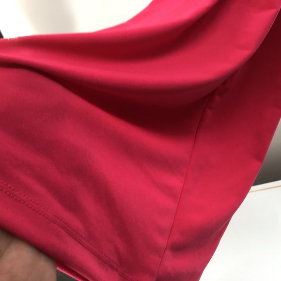 Inman Medium Petite, Hot Pink Pull Up Pants, 95% Poly/5%Spandex, New with tags - Picture 5 of 5